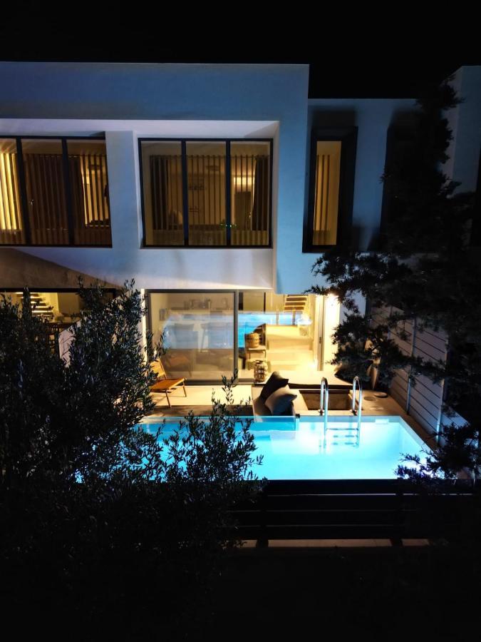 Serene Villas Halkidiki - Cfront Private Pool 네아 이라클리아 외부 사진