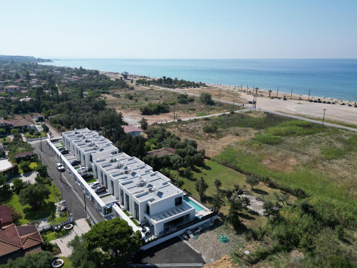 Serene Villas Halkidiki - Cfront Private Pool 네아 이라클리아 외부 사진